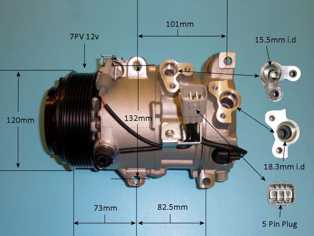 Aircon Compressor Aftermarket Quality – AutoAir 14-0096P