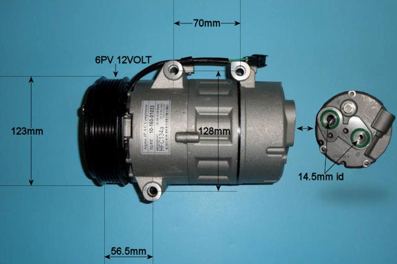 Aircon Compressor Aftermarket Quality – AutoAir 14-0097P