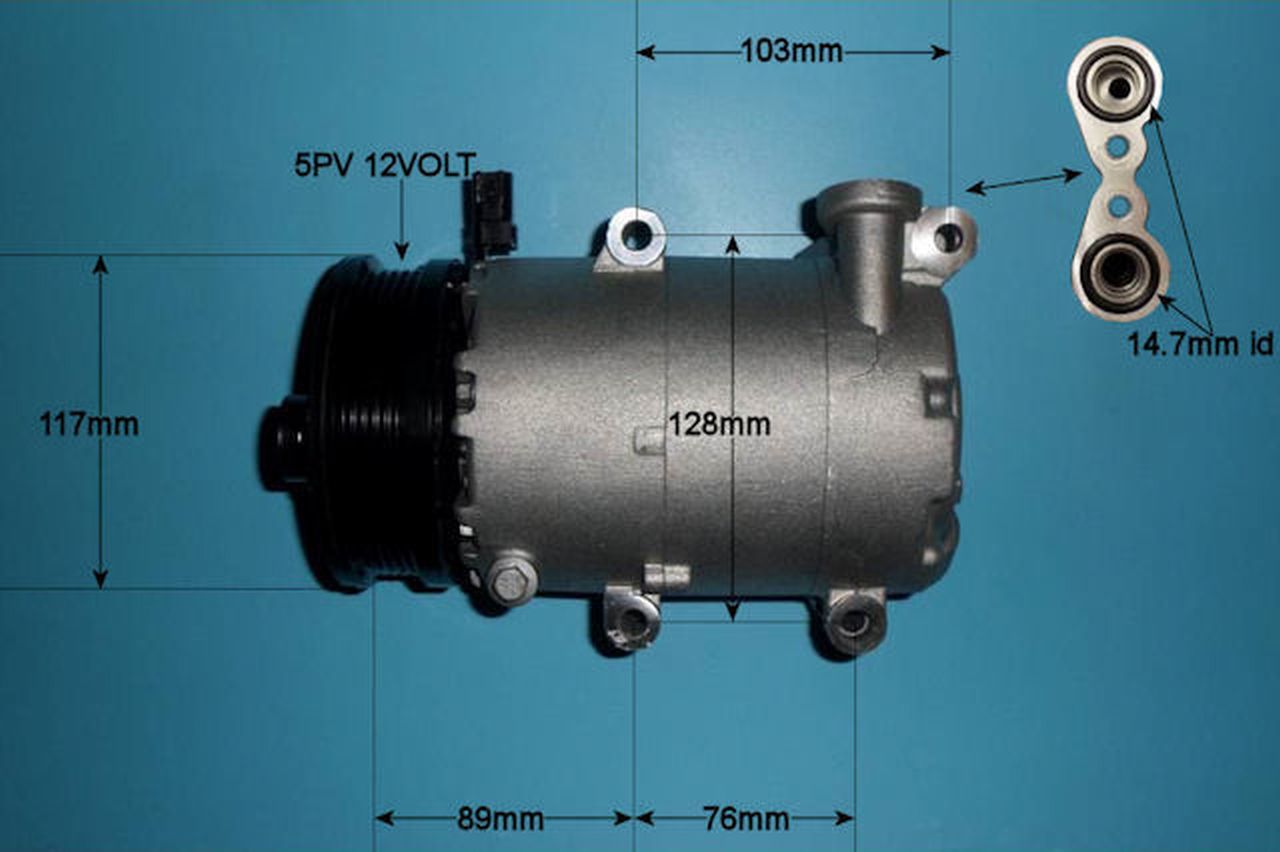 Aircon Compressor Aftermarket Quality – AutoAir 14-0099P