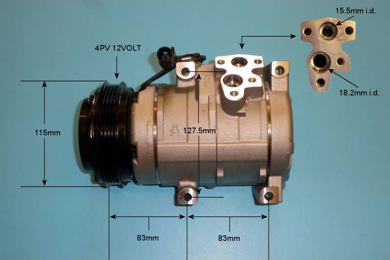 Aircon Compressor Aftermarket Quality – AutoAir 14-0127P