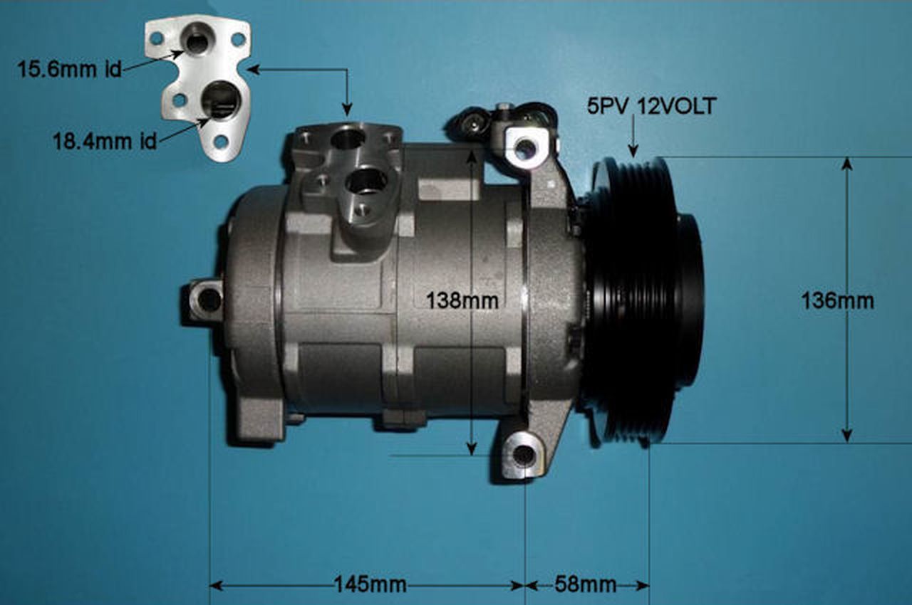 Aircon Compressor Aftermarket Quality – AutoAir 14-0183P