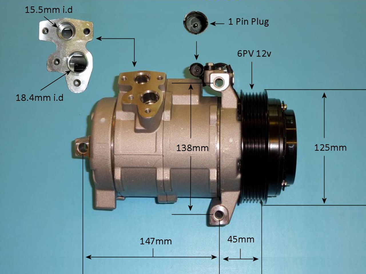 Aircon Compressor Aftermarket – AutoAir 14-0184P