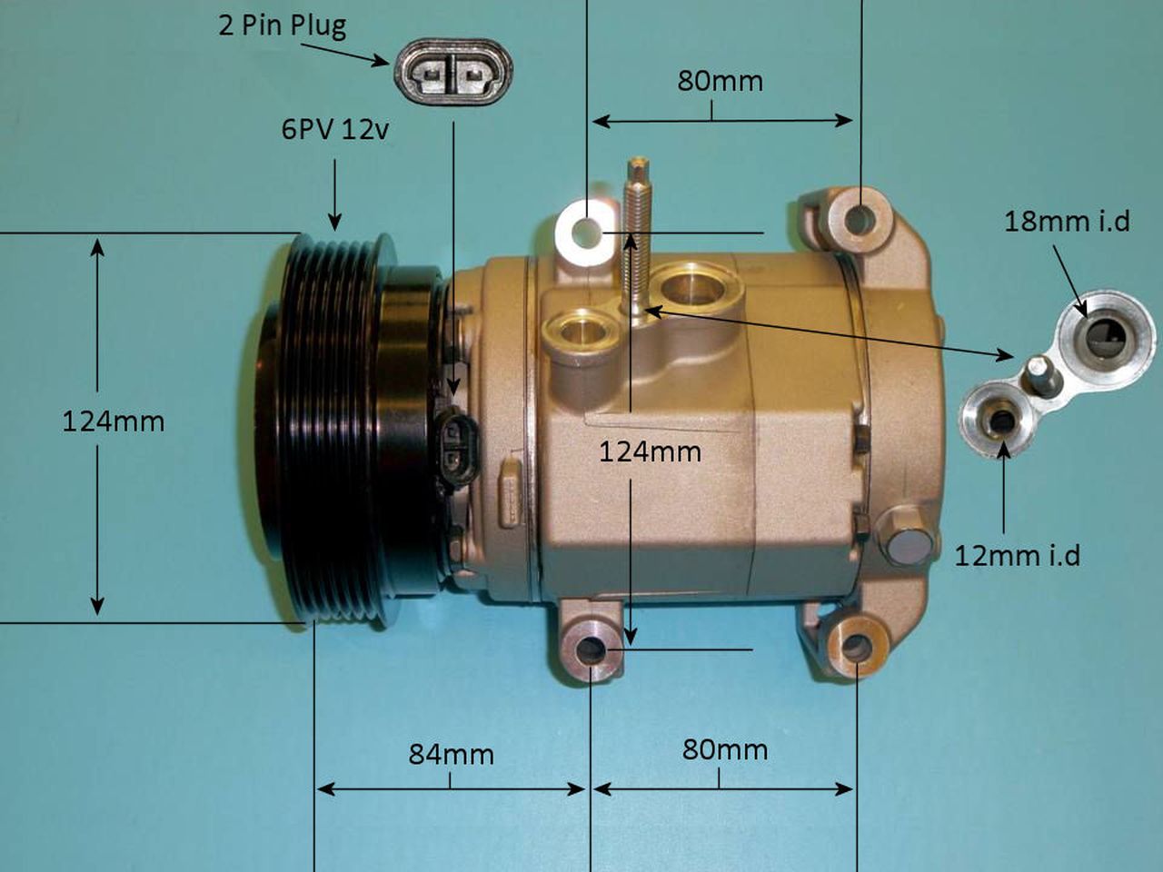 Aircon Compressor Aftermarket Quality – AutoAir 14-0187P