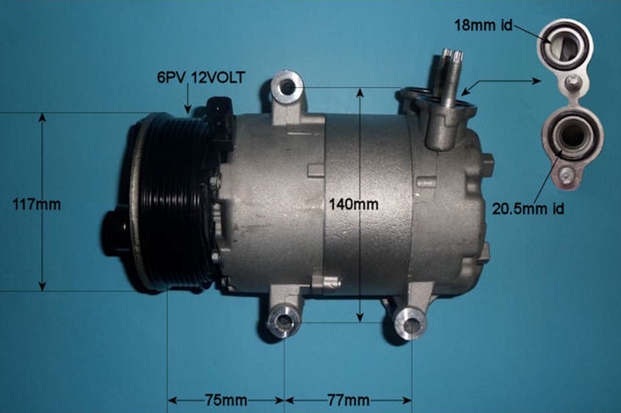 Aircon Compressor Aftermarket Quality – AutoAir 14-0232P