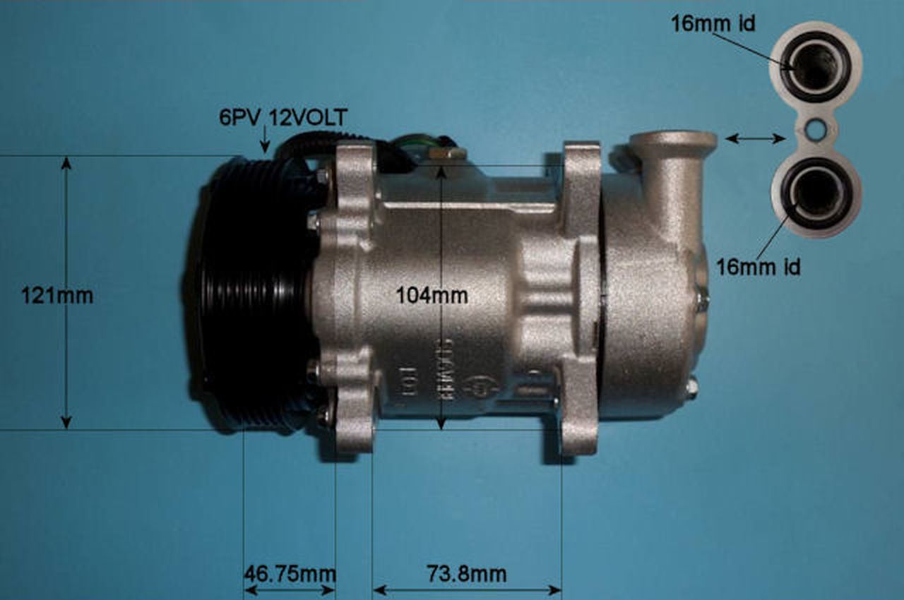 Aircon Compressor Aftermarket Quality – AutoAir 14-0281P