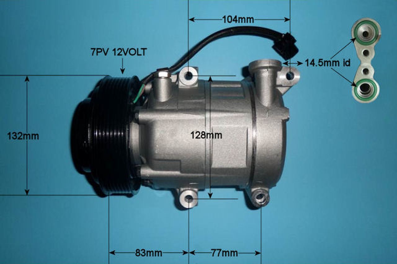 Aircon Compressor Aftermarket Quality – AutoAir 14-0321P