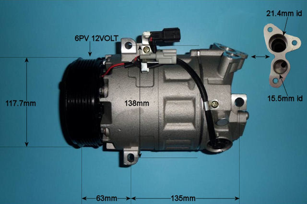 Aircon Compressor Aftermarket Quality – AutoAir 14-0343P