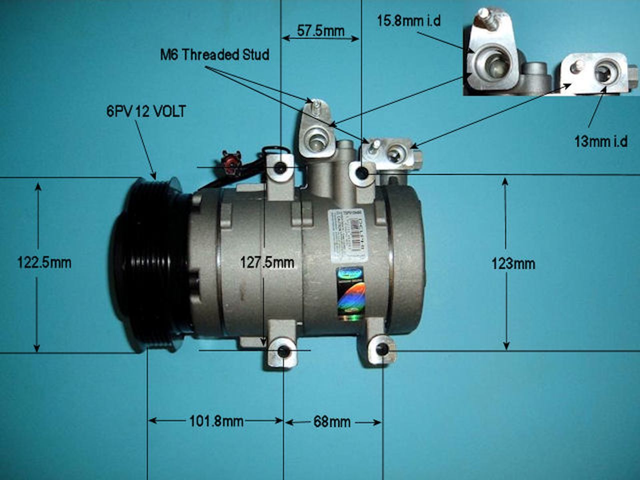 Aircon Compressor Aftermarket Quality – AutoAir 14-1026P