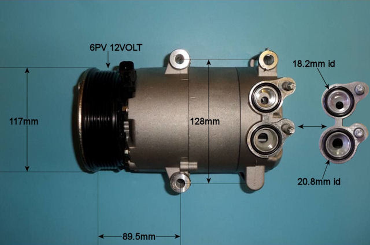 Aircon Compressor Aftermarket Quality – AutoAir 14-1047P