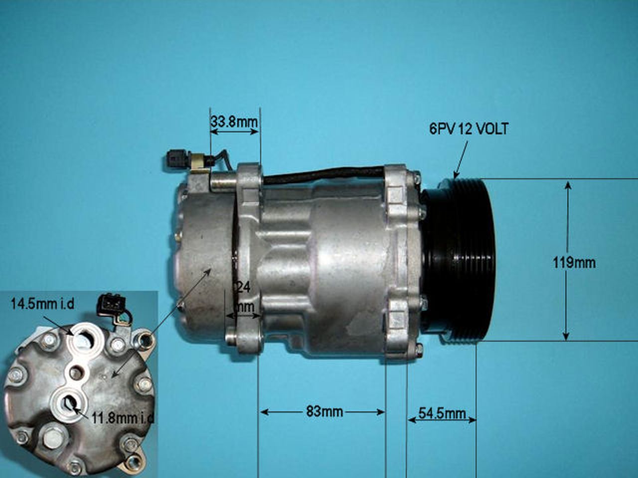 Aircon Compressor Aftermarket Quality – AutoAir 14-1100P