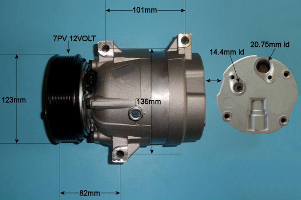 Aircon Compressor Aftermarket Quality – AutoAir 14-1118P