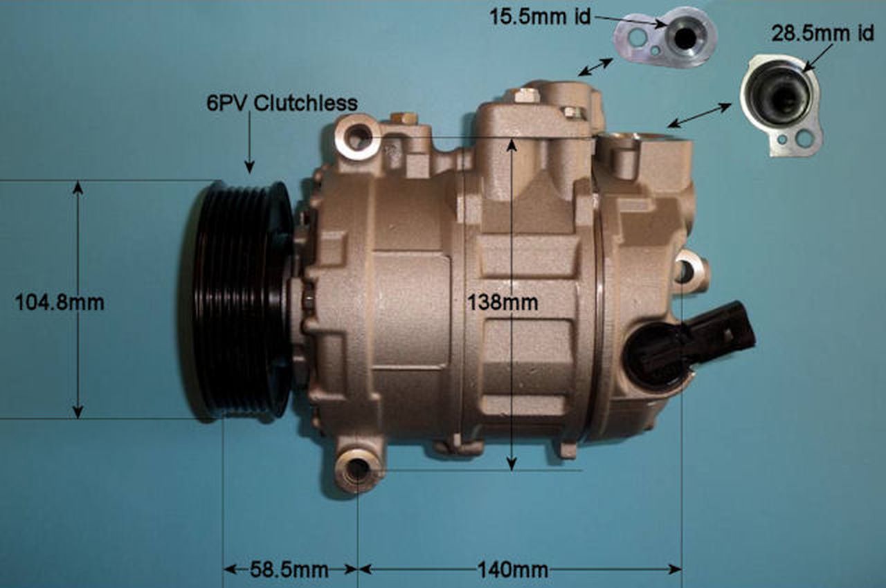 Aircon Compressor Aftermarket Quality – AutoAir 14-1126P