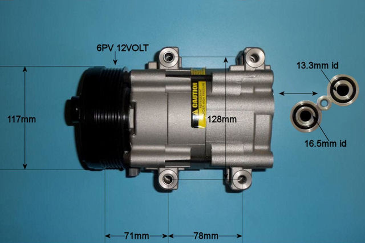 Aircon Compressor Aftermarket Quality – AutoAir 14-1136P