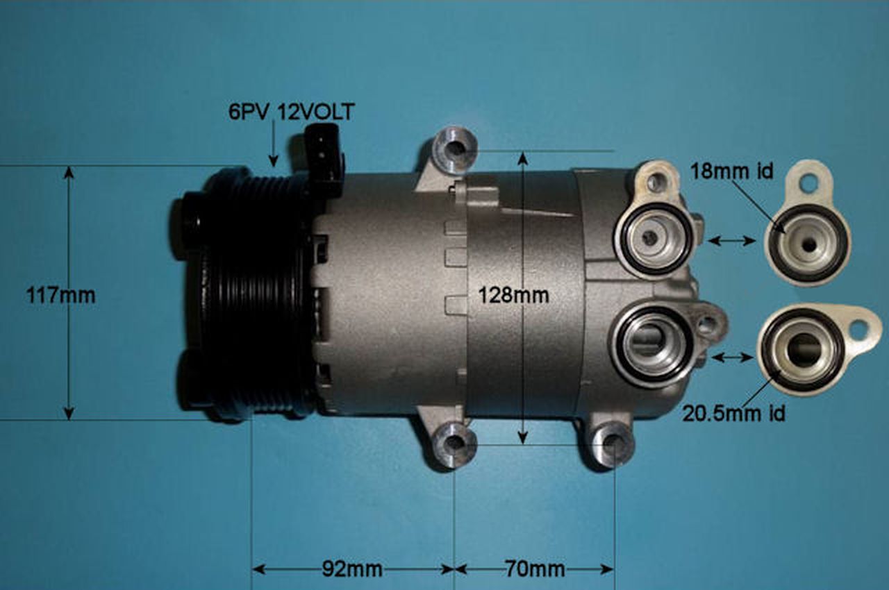 Aircon Compressor Aftermarket Quality – AutoAir 14-1138P