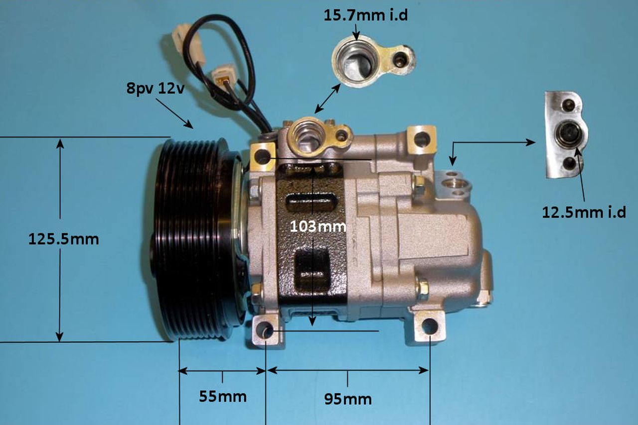 Aircon Compressor Aftermarket Quality – AutoAir 14-1140P