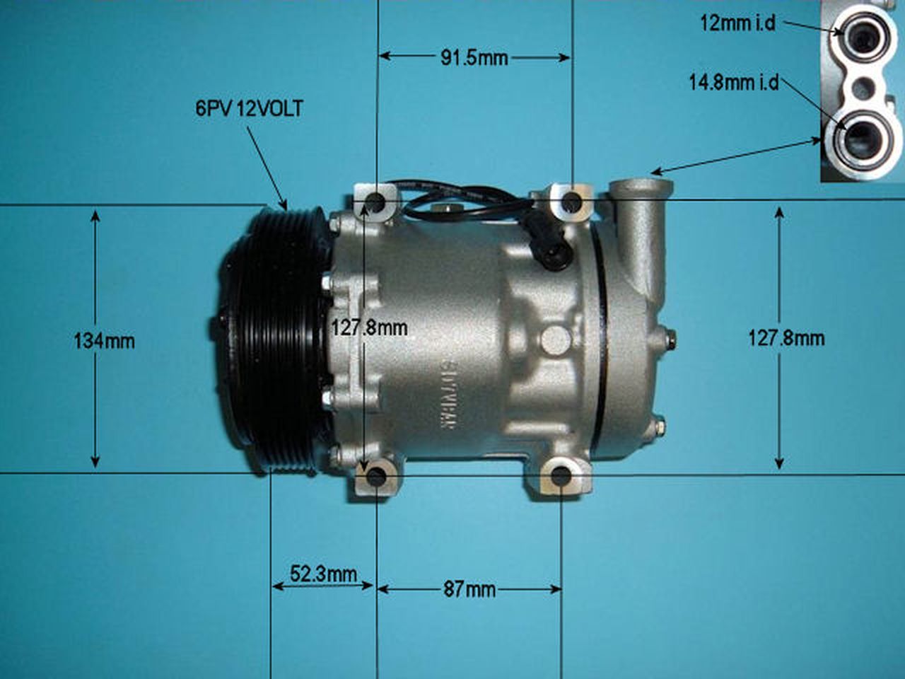 Aircon Compressor Aftermarket Quality – AutoAir 14-1157P