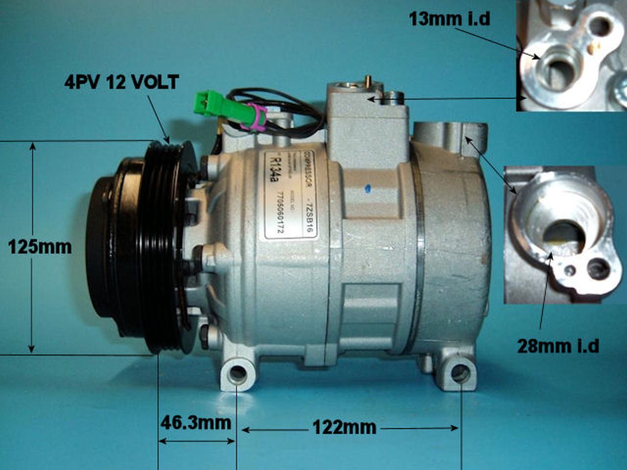 Aircon Compressor Aftermarket Quality – AutoAir 14-1173P