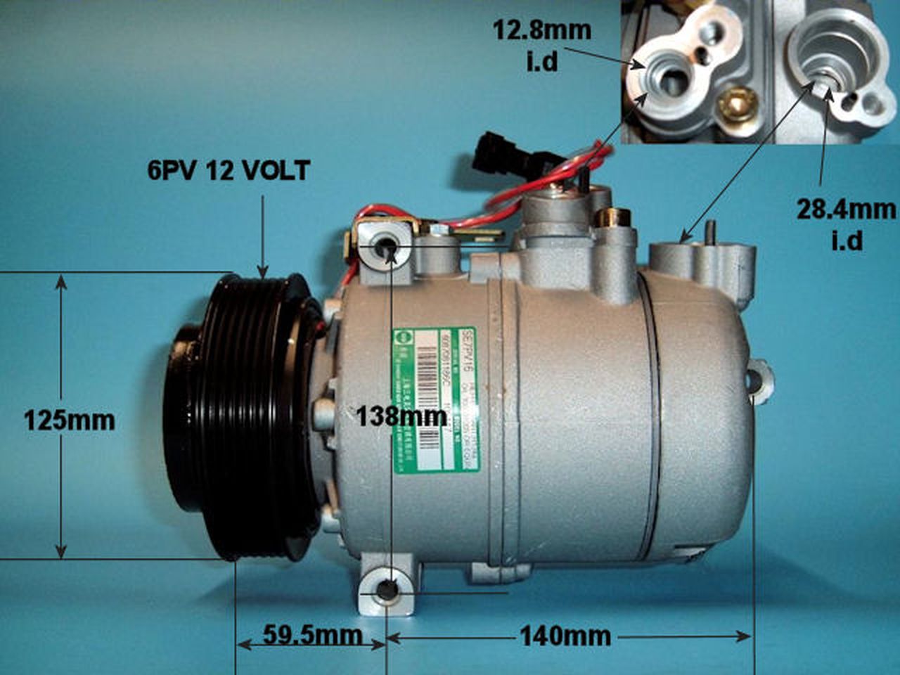 Aircon Compressor Aftermarket Quality – AutoAir 14-1207P