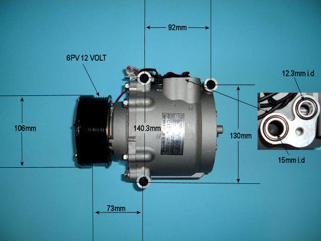 Aircon Compressor Aftermarket – AutoAir 14-1218P