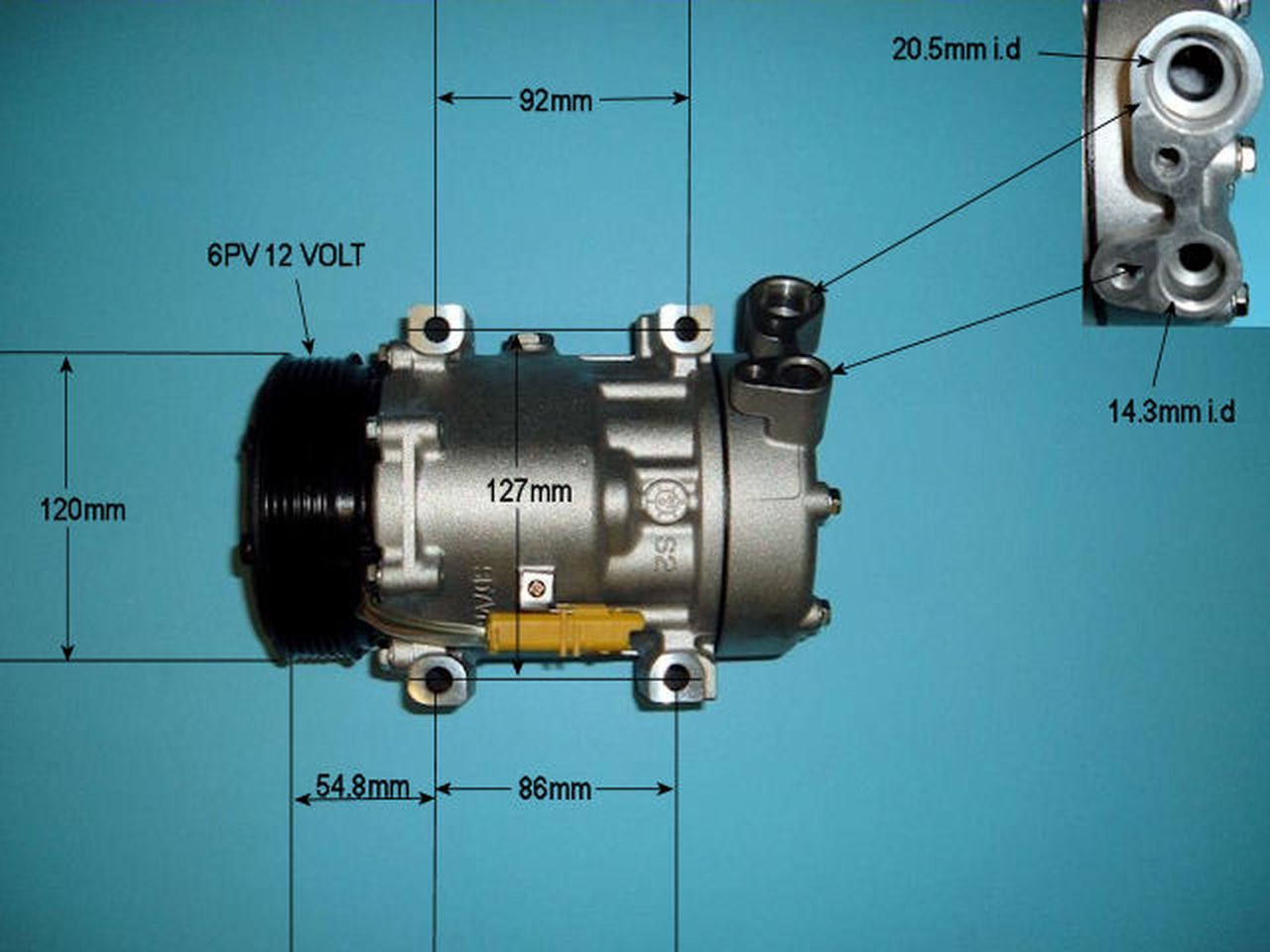 Aircon Compressor Aftermarket Quality – AutoAir 14-1248P