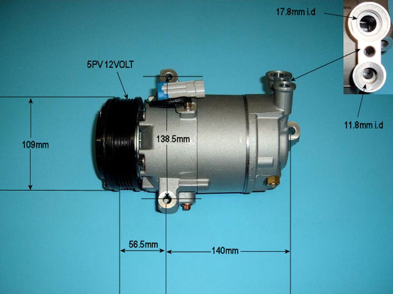 Aircon Compressor Aftermarket Quality – AutoAir 14-1252P