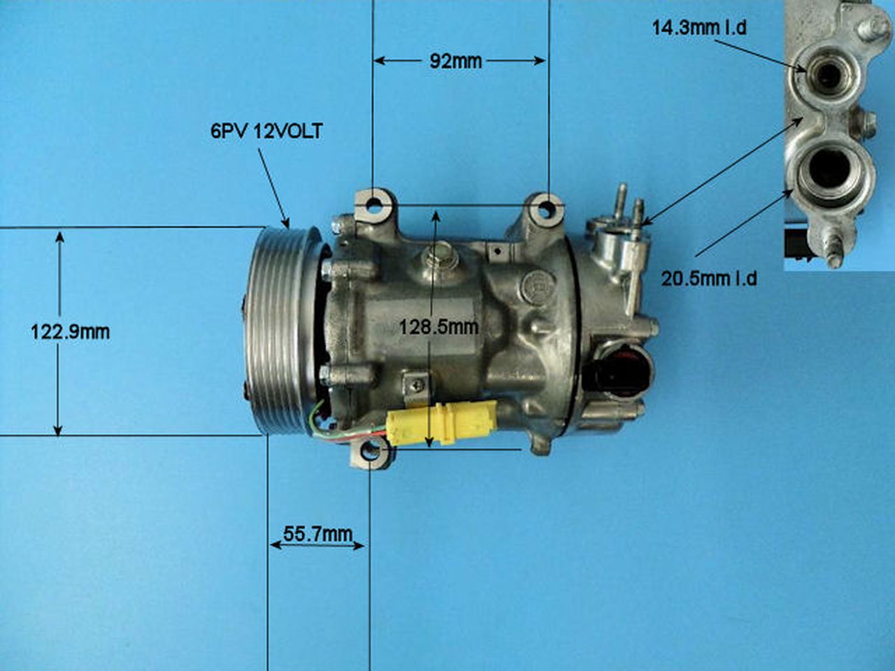 Aircon Compressor Aftermarket Quality – AutoAir 14-1309P