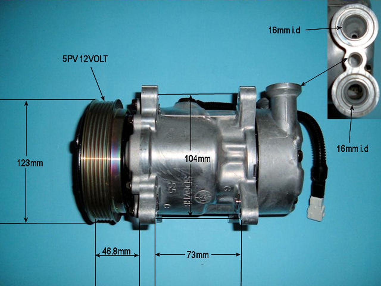 Aircon Compressor Aftermarket – AutoAir 14-1431P
