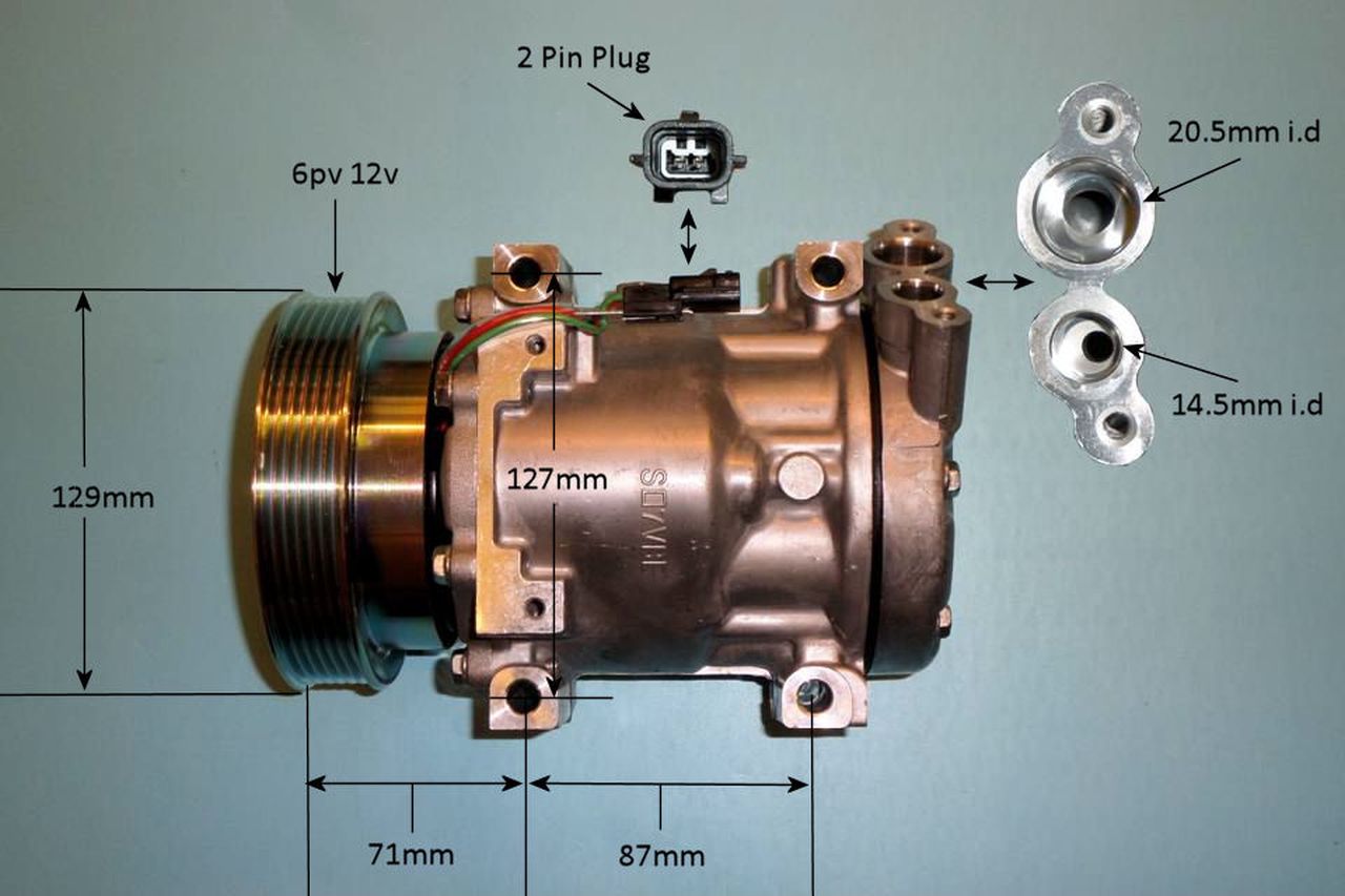 Aircon Compressor Aftermarket Quality – AutoAir 14-1833P