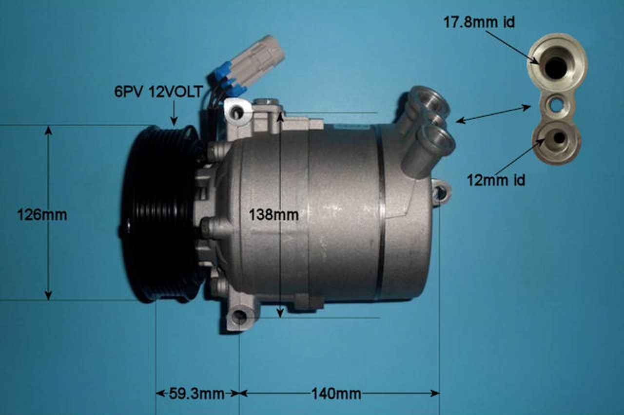 Aircon Compressor Aftermarket Quality – AutoAir 14-2056P