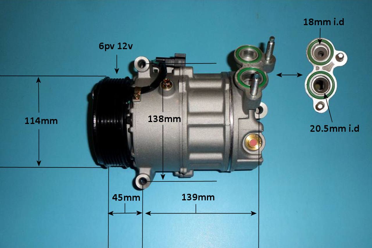 Aircon Compressor Aftermarket Quality – AutoAir 14-2066P