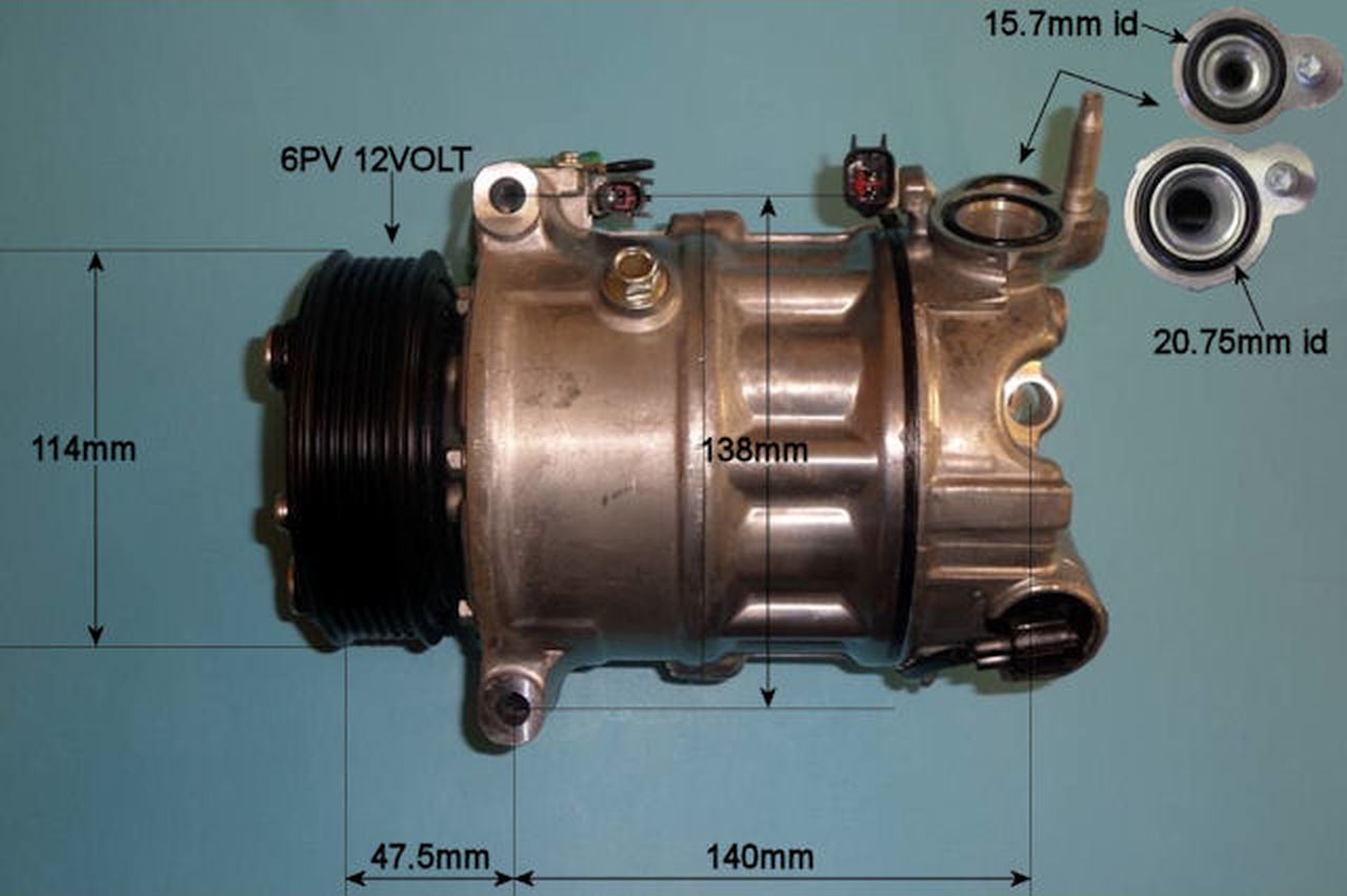 Aircon Compressor Aftermarket Quality – AutoAir 14-2067P