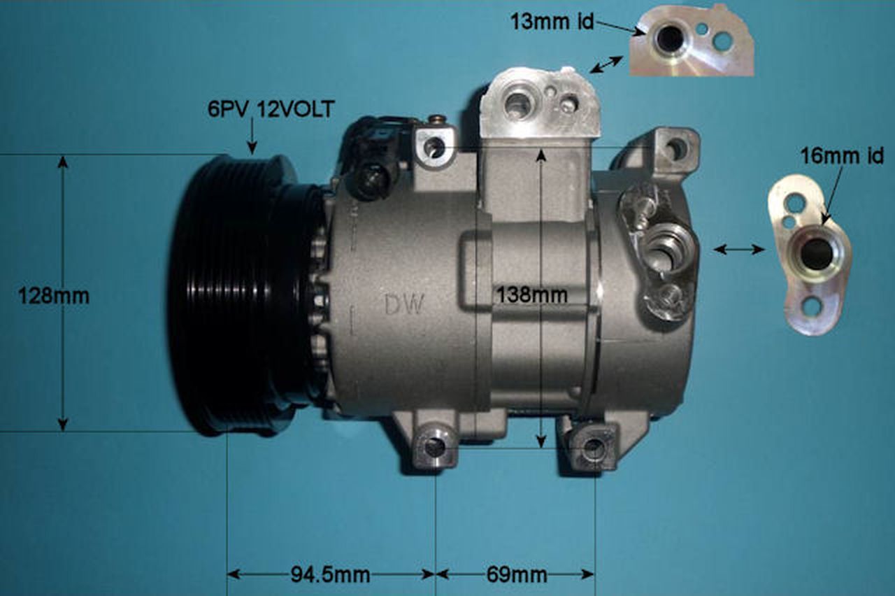 Aircon Compressor Aftermarket Quality – AutoAir 14-2076P