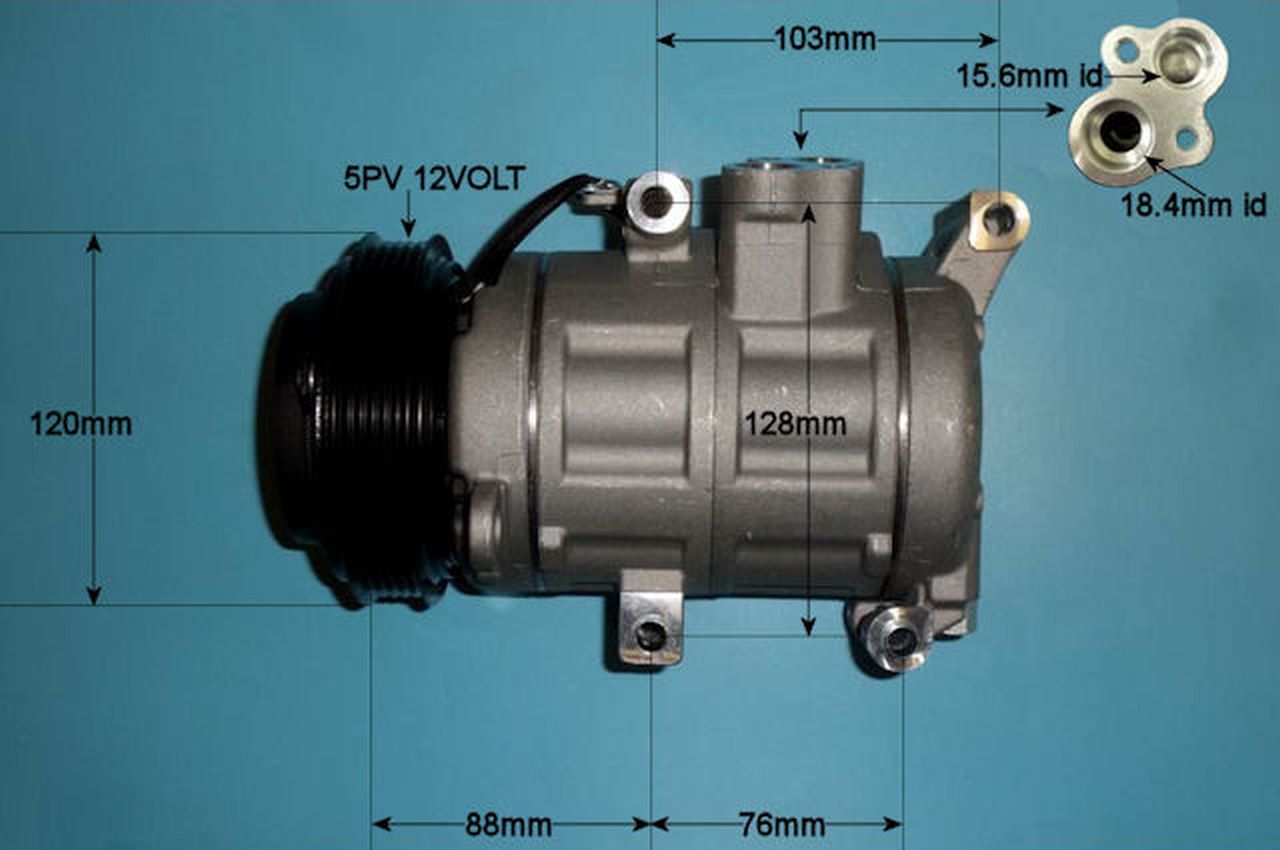 Aircon Compressor Aftermarket Quality – AutoAir 14-2082P