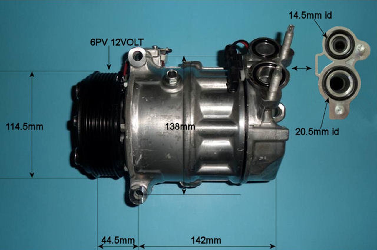 Aircon Compressor Aftermarket Quality – AutoAir 14-2083P