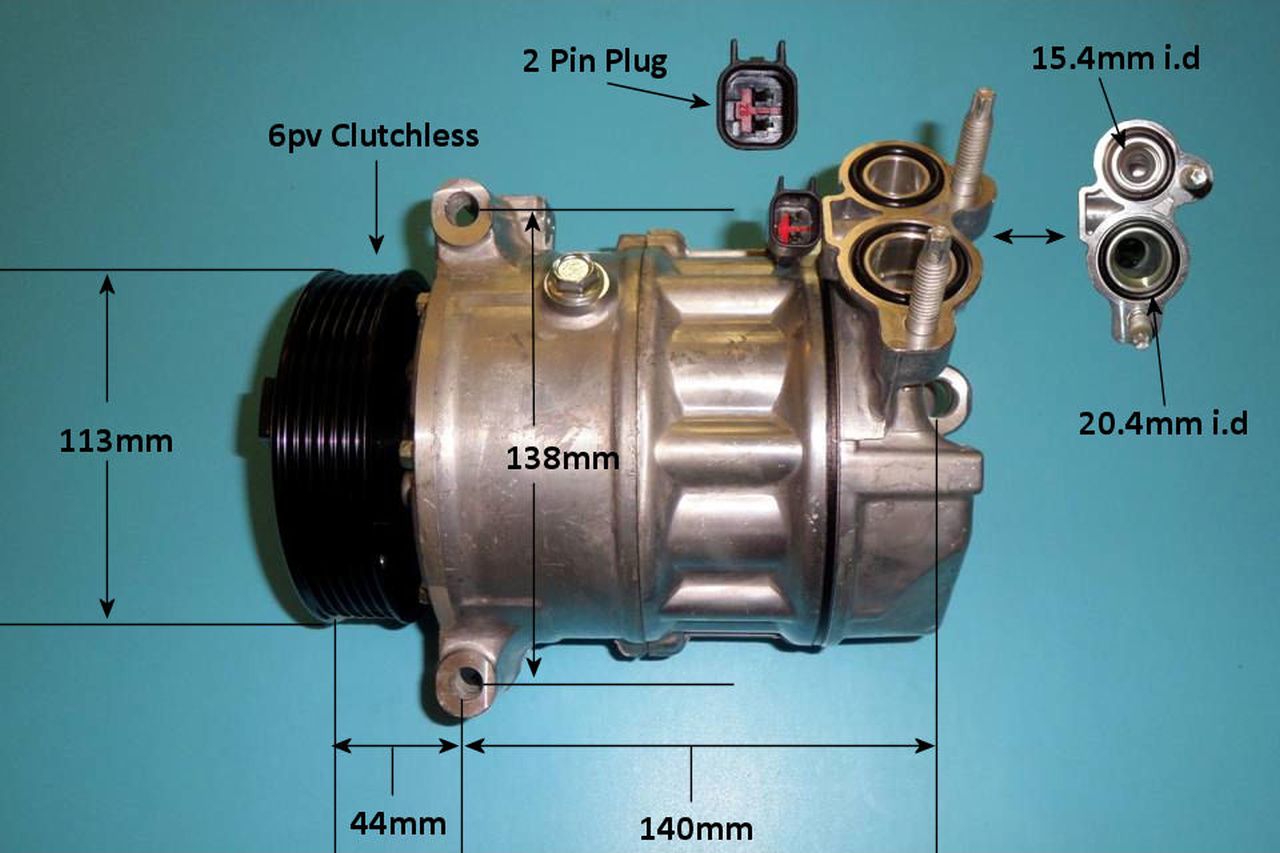 Aircon Compressor Aftermarket Quality – AutoAir 14-2085P