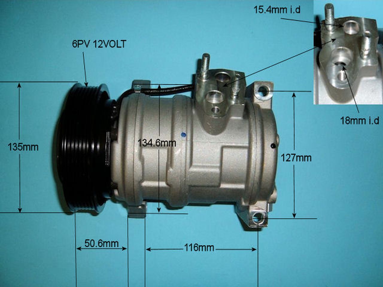 Aircon Compressor Aftermarket Quality – AutoAir 14-2203P