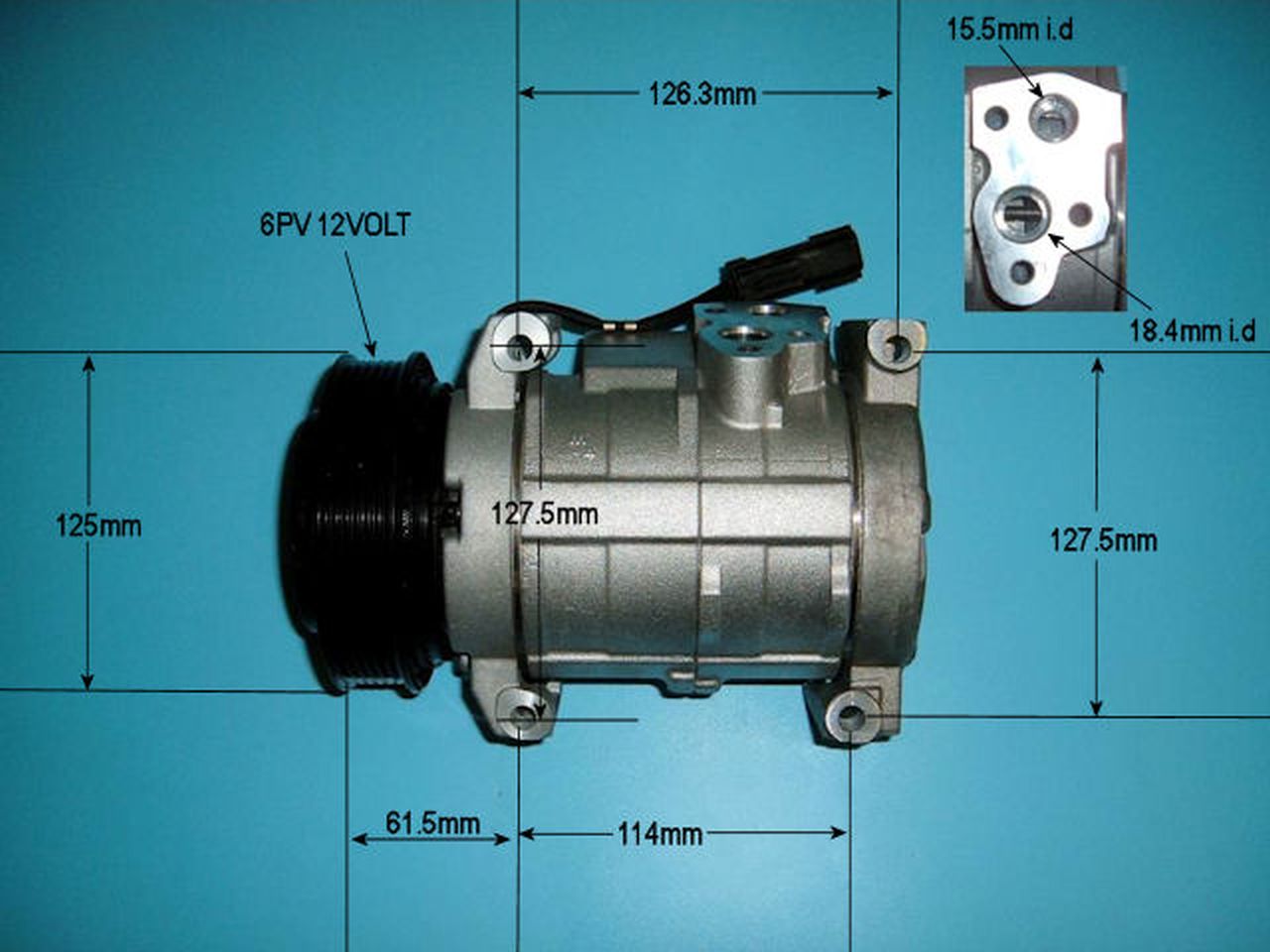 Aircon Compressor Aftermarket – AutoAir 14-3041P