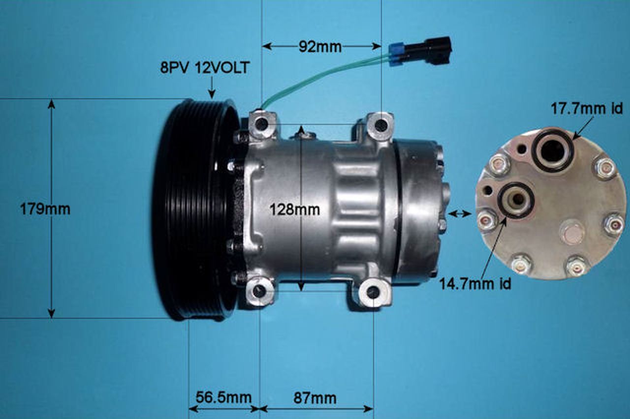 Aircon Compressor Aftermarket Quality – AutoAir 14-4324P