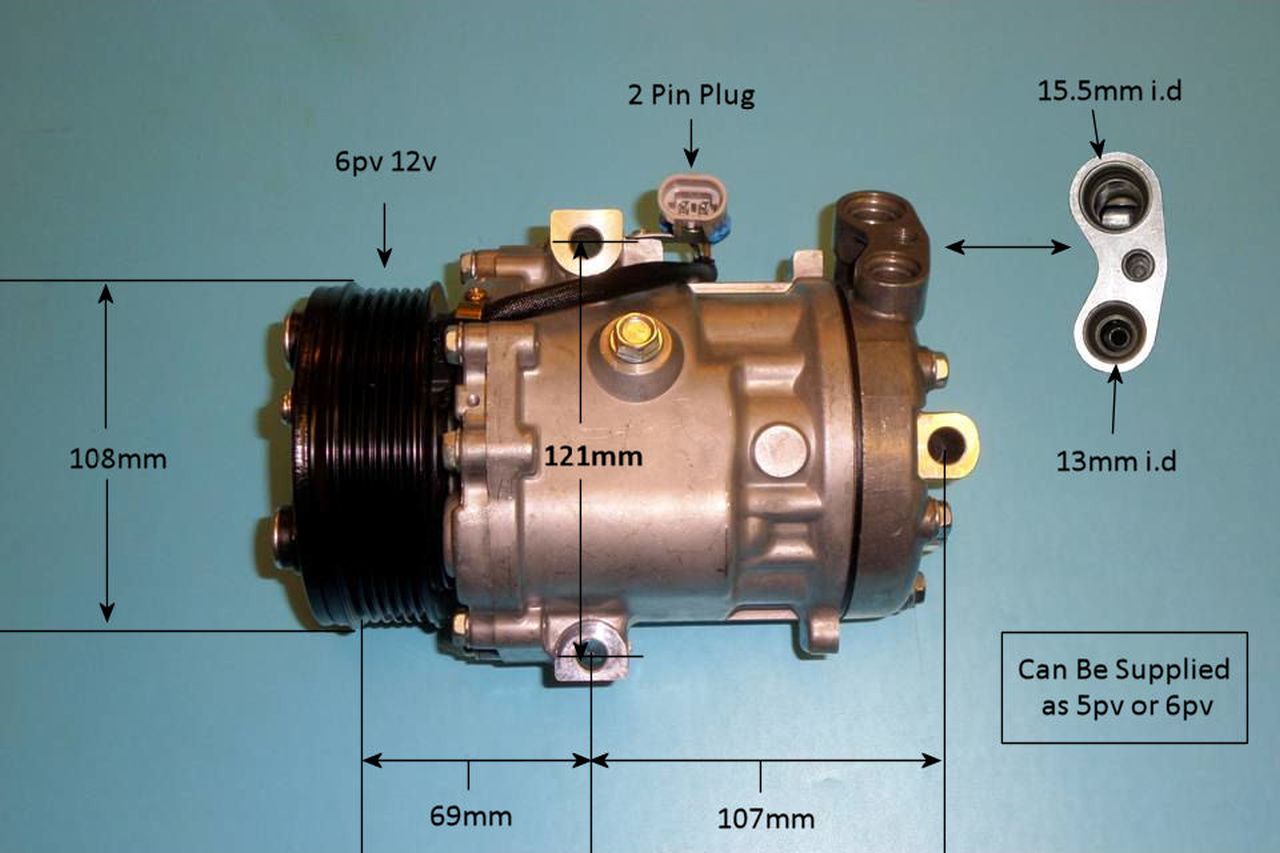 Aircon Compressor Aftermarket Quality – AutoAir 14-4396P