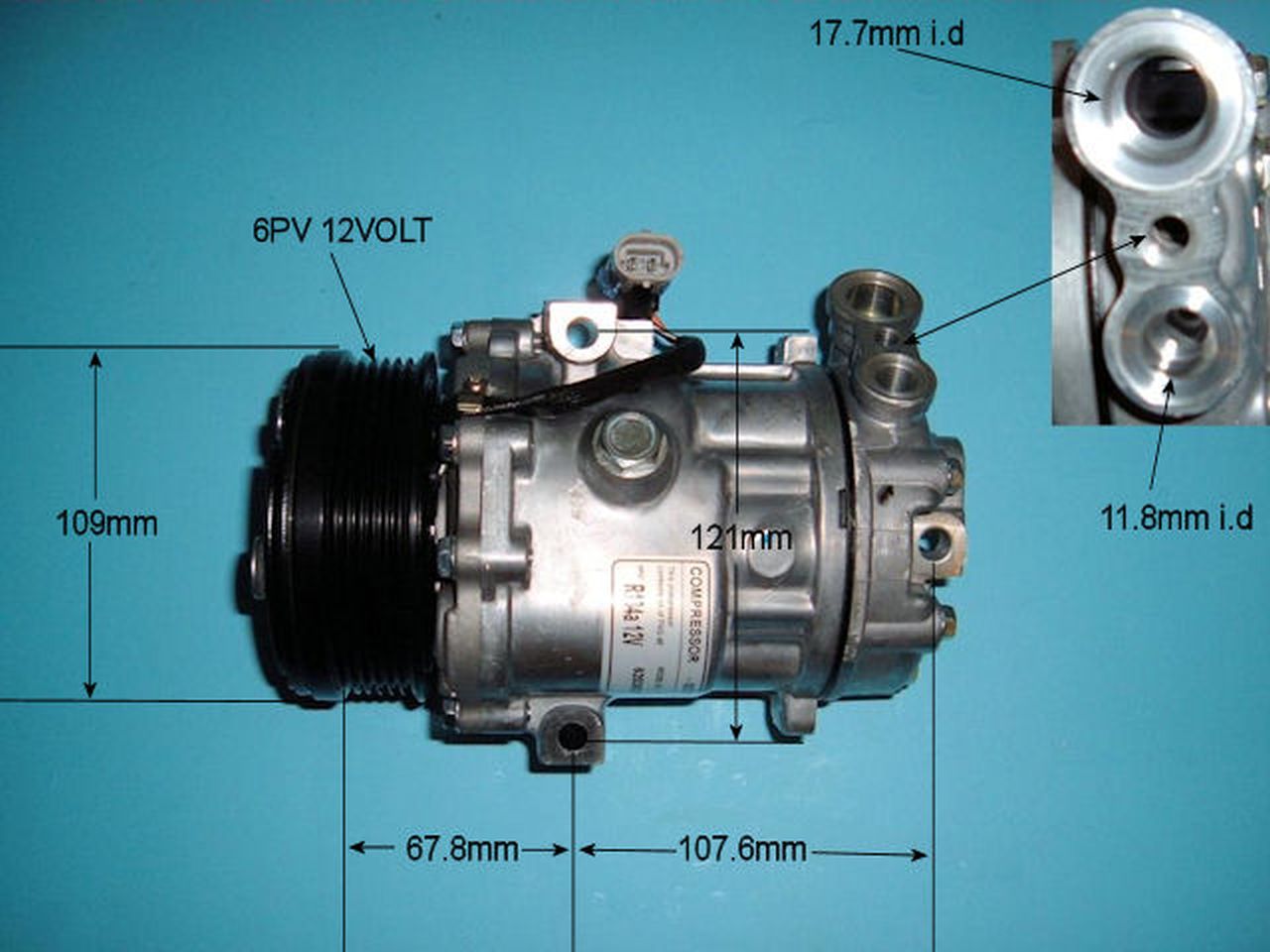 Aircon Compressor Aftermarket Quality – AutoAir 14-4397P