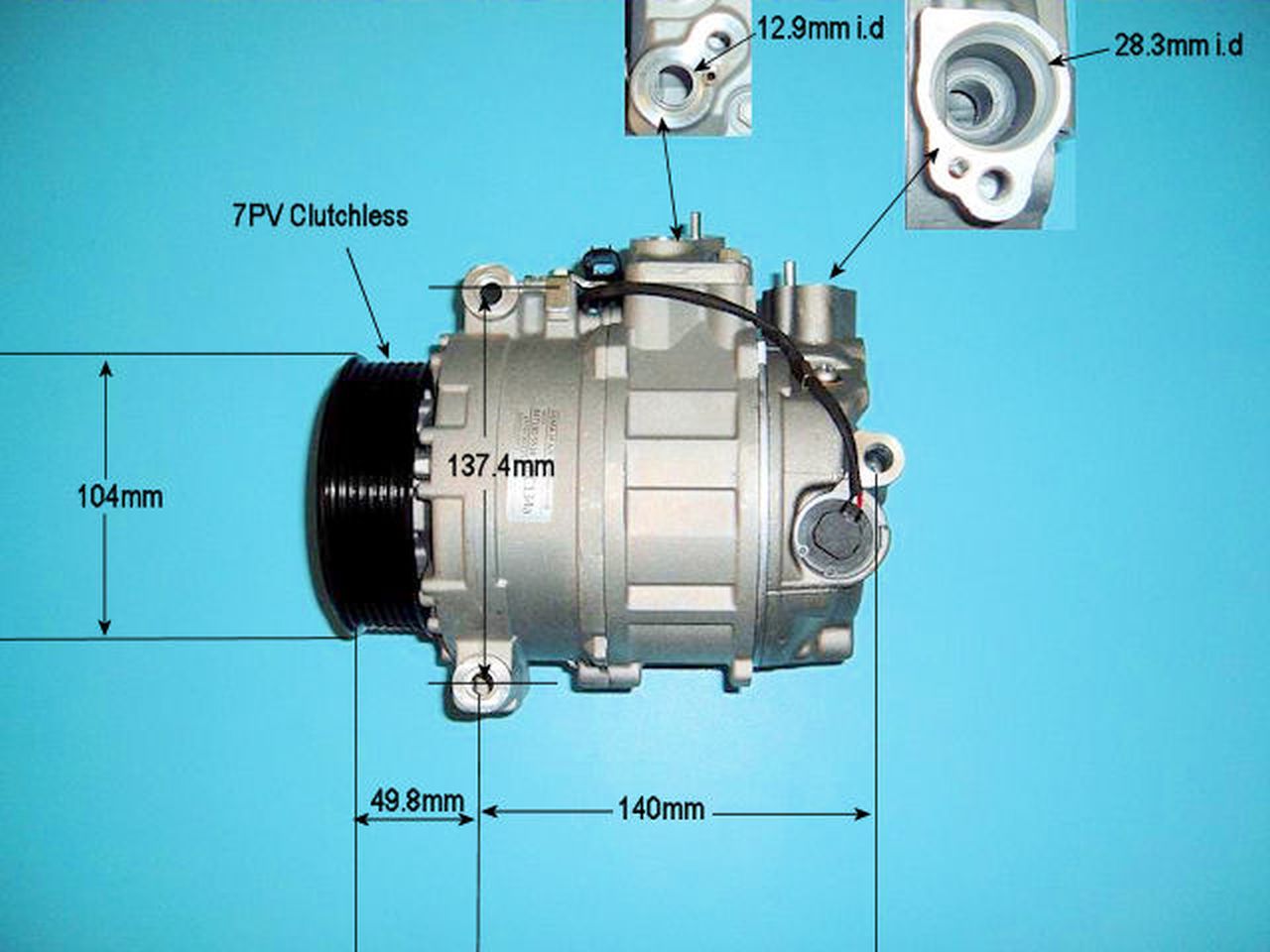 Aircon Compressor Aftermarket Quality – AutoAir 14-6204P