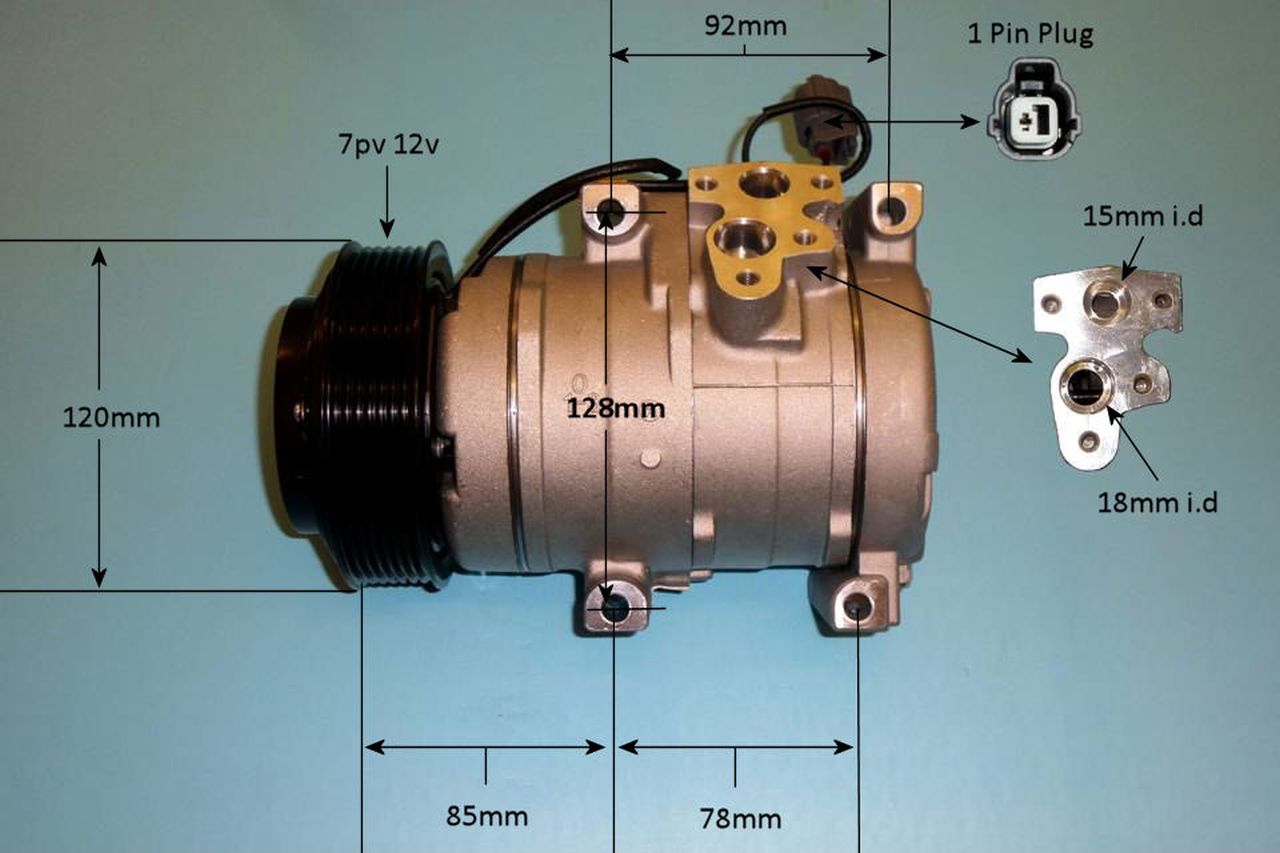 Aircon Compressor Aftermarket Quality – AutoAir 14-6210P
