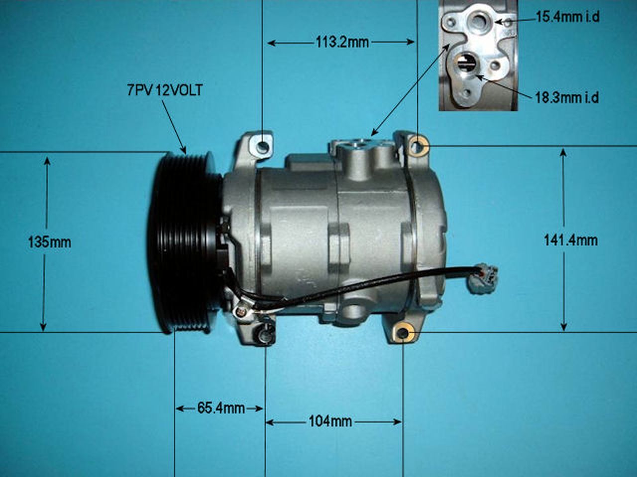 Aircon Compressor Aftermarket Quality – AutoAir 14-6213P