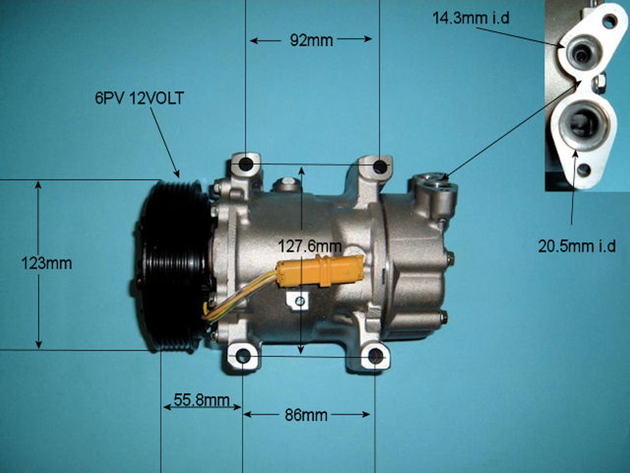 Aircon Compressor Aftermarket Quality – AutoAir 14-7482P