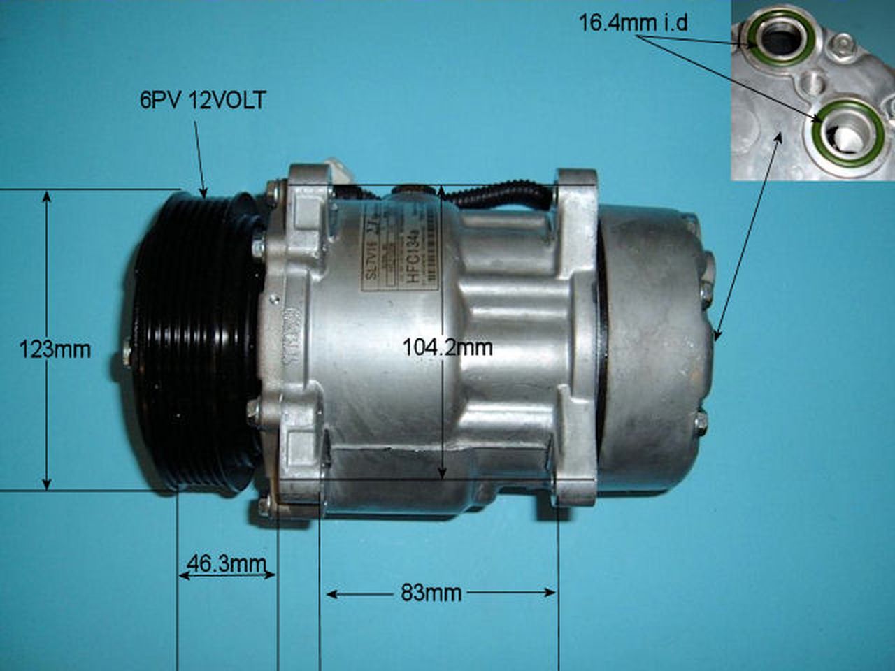 Aircon Compressor Aftermarket Quality – AutoAir 14-7486P