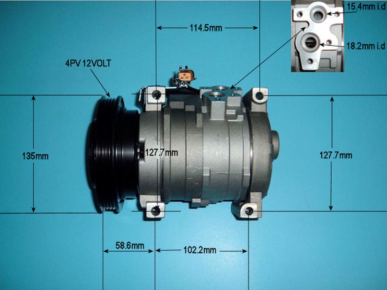 Aircon Compressor Aftermarket Quality – AutoAir 14-7499P
