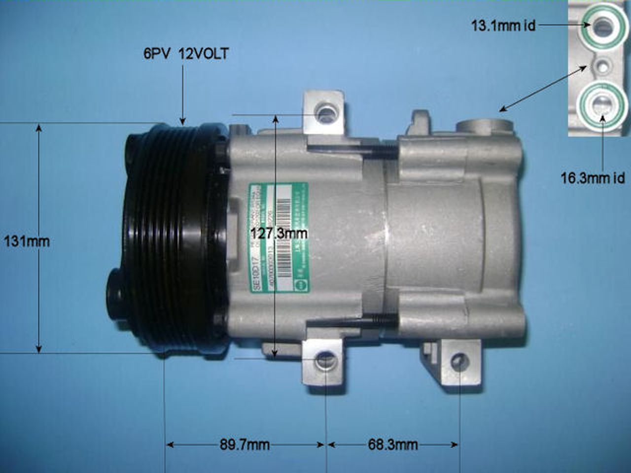 Aircon Compressor Aftermarket Quality – AutoAir 14-8145P