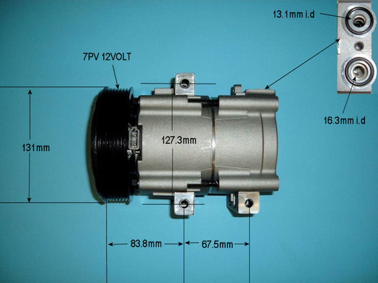 Aircon Compressor Aftermarket Quality – AutoAir 14-8146P