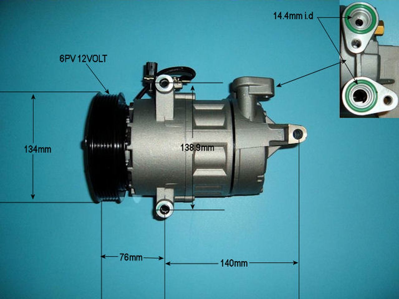Aircon Compressor Aftermarket Quality – AutoAir 14-8147P
