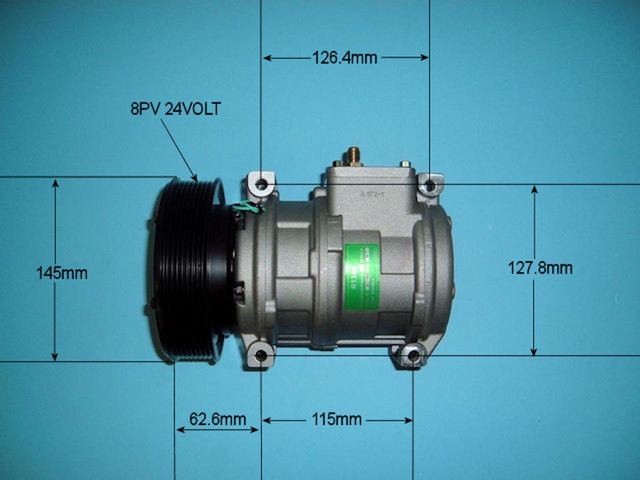 Aircon Compressor Aftermarket – AutoAir 14-8721P